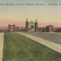 Christy Mathewson Memorial Gateway, Bucknell University. Lewisburg, PA
